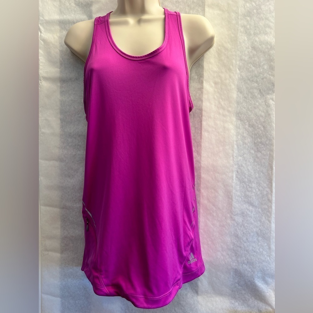 Adidas Pink‎ workout Sleeveless Tank Top SzM. V10